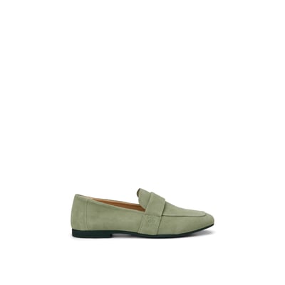 Loafer Modèle Safina en cuir de vachette velours doux MARC O'POLO
