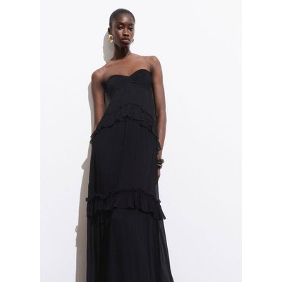 Maxi robe bustier MANGO
