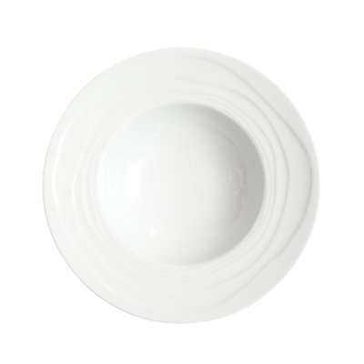Coffret 6 assiettes creuses à aile - ONDE MEDARD DE NOBLAT