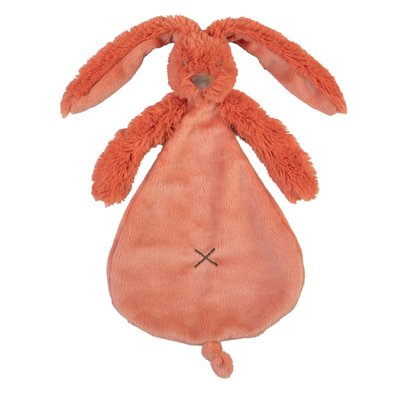 Doudou Lapin Richie Orange 25 cm HAPPY HORSE