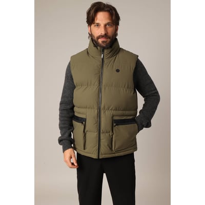 Doudoune sans manches, look urbain et fonctionnel
 TARMAC DEELUXE