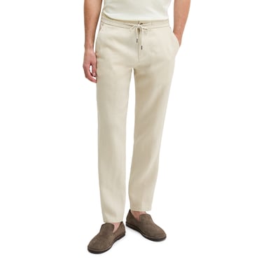 Pantalon en lin modèle Morot Jogger avec ceinture élastique MARC O'POLO