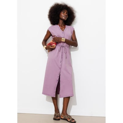 Robe midi en jersey uni PROMOD