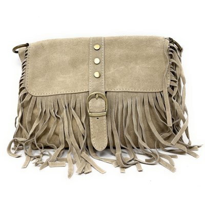 Sac à main en cuir nubuck/daim italien PARAISO OH MY BAG