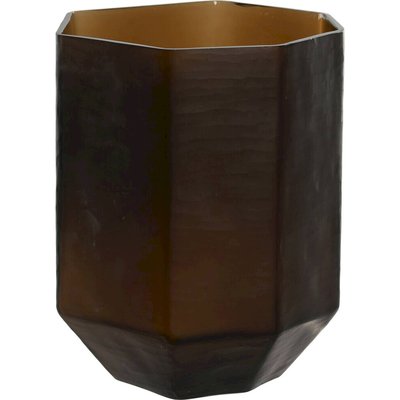 Vase décoratif verre   finition émaillée moderne RECOLLECTION