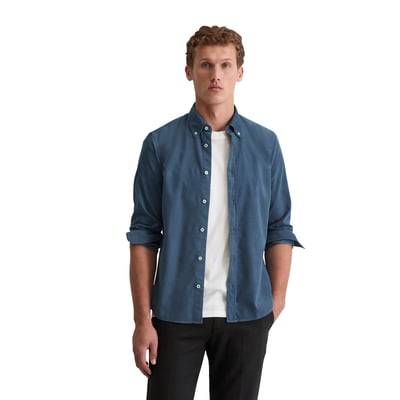 Chemise en velours côtelé shaped en pur coton bio MARC O'POLO
