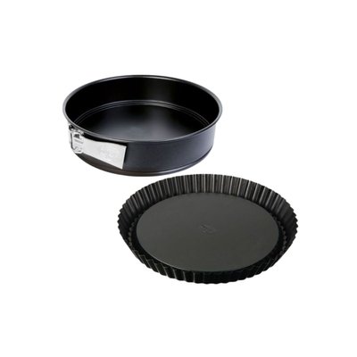 Duo Moule à tarte renversée et Moule à manqué à charnière DR OETKER