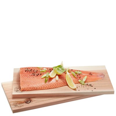 Planches pour barbecue en cèdre BBQ XXL, 2 pièces GEFU