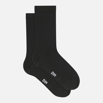 Mi-chaussettes effet satiné Mode DIM