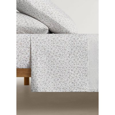 Drap plat enfant percale de coton imprimé lit 90 cm MANGO HOME