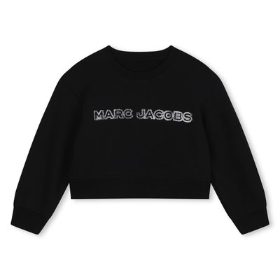 Sweat-shirt court en molleton MARC JACOBS