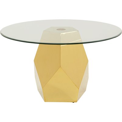Table Ricchezza 130cm dorée KARE DESIGN