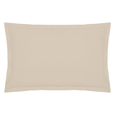 1 Taie d'oreiller percale de coton uni Harmonie EDEN