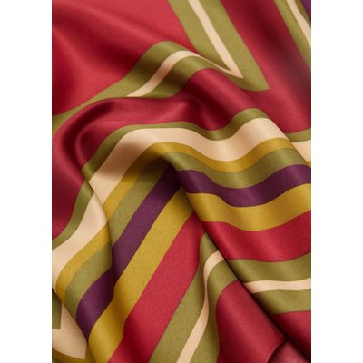 Foulard imprimé géométrique MANGO