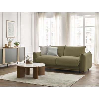Canapé lit 3 places en tissu couchage 140x190 cm, ERNEST BOBOCHIC