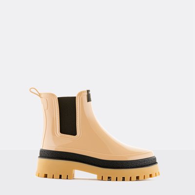 Boots à talon chunky en caoutchouc LANEY LEMON JELLY