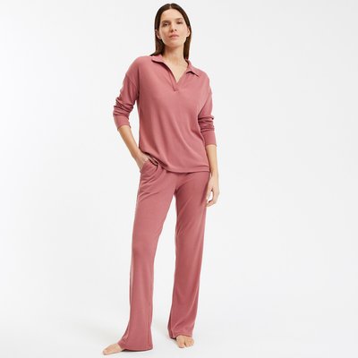 Pyjama en jersey gaufré LA REDOUTE COLLECTIONS