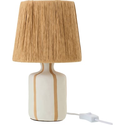Lampe de table lignée en céramique RECOLLECTION