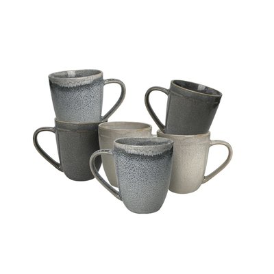 Lot de 6 mugs, ZAO ARD TIME