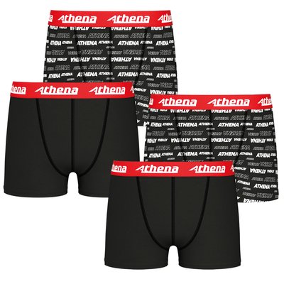 Boxers, lot de 4, sport ATHENA