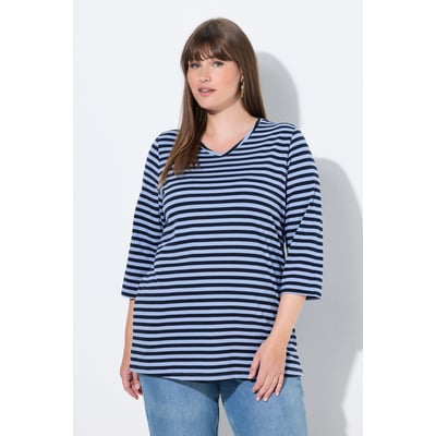 T-shirt rayé en coton bio ULLA POPKEN