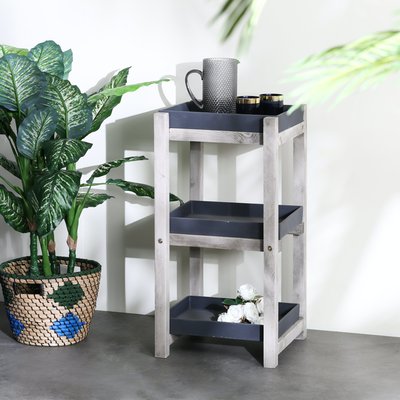 Etagère plante intérieur/extérieur gris foncé PIER IMPORT