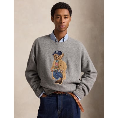 Bear-trui, van gemengde wol, Relaxed Fit POLO RALPH LAUREN
