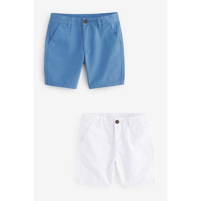 Shorts chino coupe classique, lot de 2 NEXT