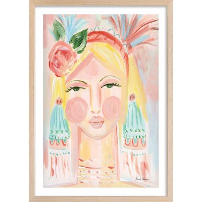 Affiche enfant visage HEXOA