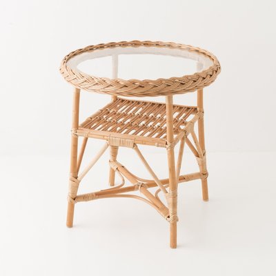 Table ronde en osier COLETTE 2 KOK