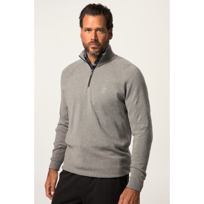 Pull en maille à col camionneur zippé JP1880