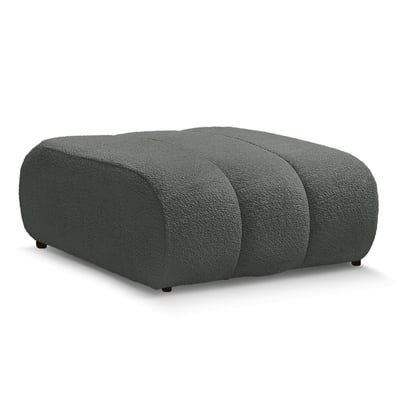 Pouf tissu bouclette, DENVER BOBOCHIC