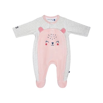 Dors bien lidye velours rase ouverture devant naissance SUCRE D'ORGE