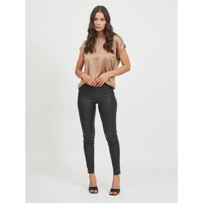 T-shirt satiné, col rond VILA