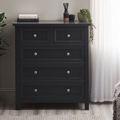 Portland Shaker Style 3+2 Chest of Drawers SO'HOME