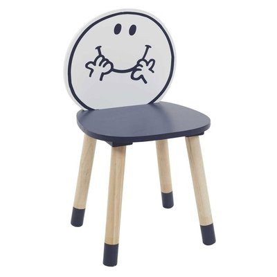 Chaise enfant Monsieur Heureux DECORATIE