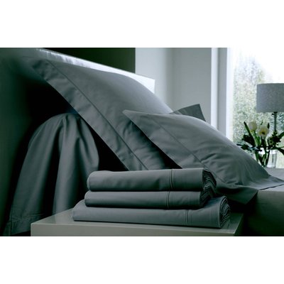 Drap housse satin - ARTY BLANC DES VOSGES