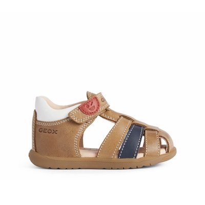Sandalen in leer Macchia, eerste stappen GEOX
