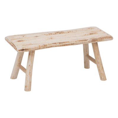 Banc en bois de peuplier WOODY ATMOSPHERA