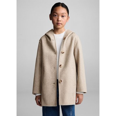 Manteau capuche boutons MANGO KIDS