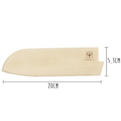 Yaxell étui pour santoku en bois 20cm YAXELL
