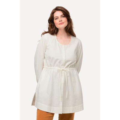 Chemisier long, silhouette en A, col rond ULLA POPKEN
