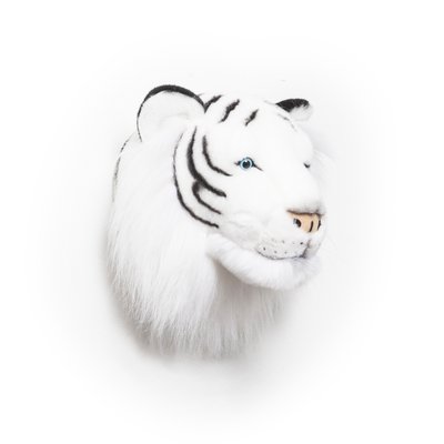 Trophée peluche Albert TIGRE BLANC WILD AND SOFT
