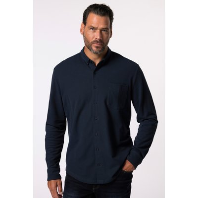 Chemise en piqué à carreaux. Manches JP1880