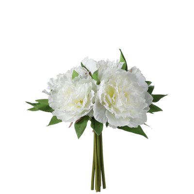 Bouquet de 8 pivoines artificielles H28 SIA DECO