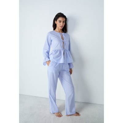 Pantalon de pyjama en coton à rayures POPPI ETAM