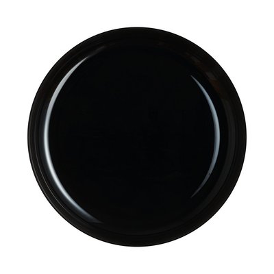 6 assiettes creuses à Mezzé 29cm noires LUMINARC