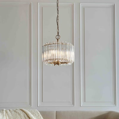 Valencia 3-Light Glass Pendant Light ÉDITÉ