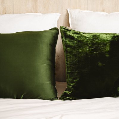 Taie d'oreiller bi-face - Soie et velours EMILY'S PILLOW