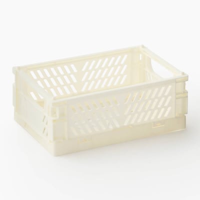 Petite cagette de rangement pliable MONOPRIX